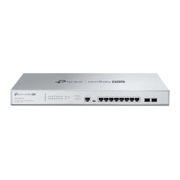 TP-Link Omada Pro S5500-8MHP2XF netwerk-switch Managed L2/L2+ Gigabit Ethernet (10/100/1000) Power over Ethernet (PoE) Grijs (S5500-8MHP2XF(UN))