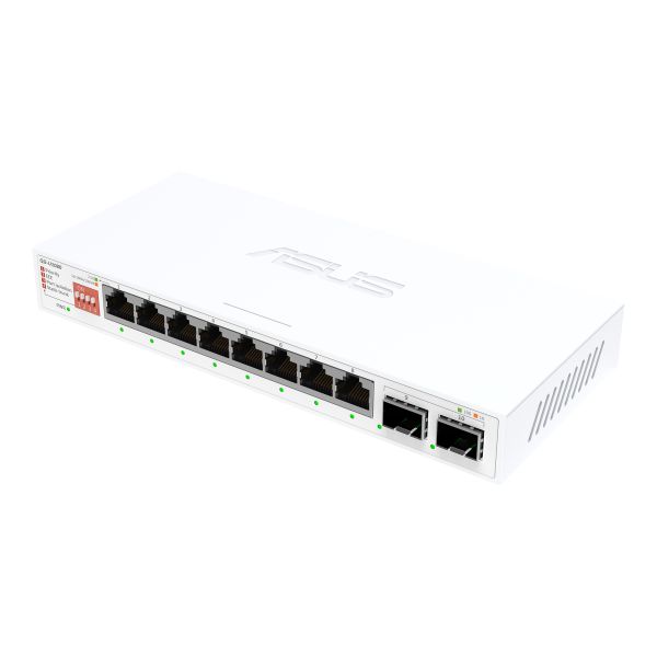 ASUS QG-U1080 Unmanaged 2.5G Ethernet (100/1000/2500) Wit (90IG0A00-MO3B00)
