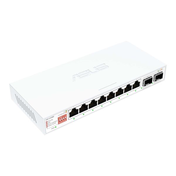 ASUS QG-U1080 Unmanaged 2.5G Ethernet (100/1000/2500) Wit (90IG0A00-MO3B00)