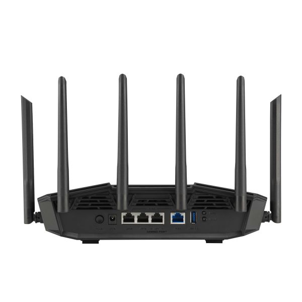 ASUS 90IG0A30-MO9C00 draadloze router 2.5 Gigabit Ethernet Tri-band (2,4 GHz / 5 GHz / 6 GHz) Zwart (90IG0A30-MO9C00) ASUS 90IG0A30-MO9C00 draadloze router 2.5 Gigabit Ethernet Tri-band (2,4 GHz / 5 GHz / 6 GHz) Zwart (90IG0A30-MO9C00)