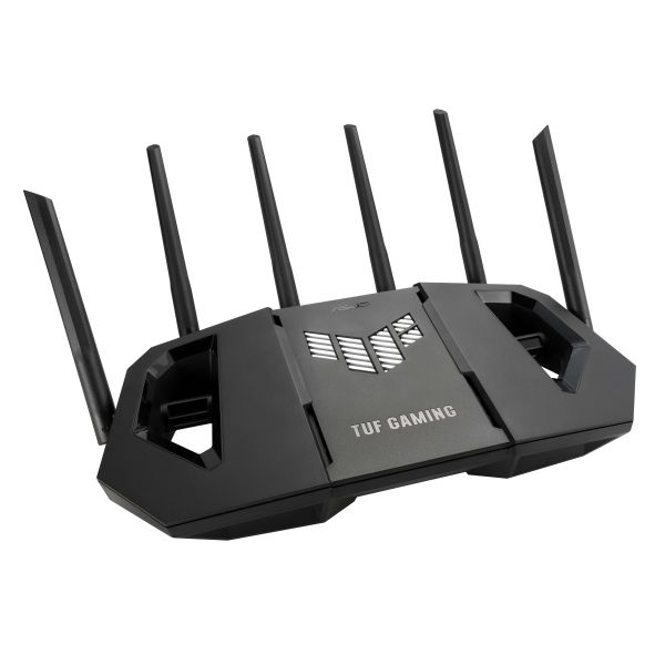 ASUS 90IG0A30-MO9C00 draadloze router 2.5 Gigabit Ethernet Tri-band (2,4 GHz / 5 GHz / 6 GHz) Zwart (90IG0A30-MO9C00) ASUS 90IG0A30-MO9C00 draadloze router 2.5 Gigabit Ethernet Tri-band (2,4 GHz / 5 GHz / 6 GHz) Zwart (90IG0A30-MO9C00)