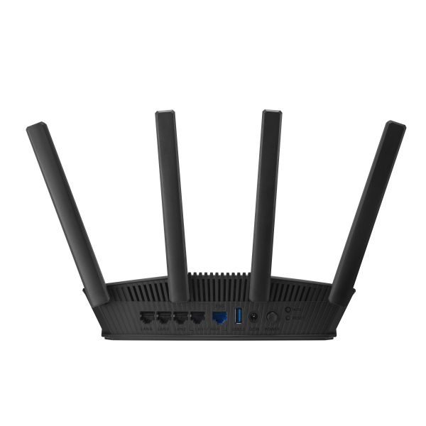 ASUS RT-BE58U V2 draadloze router 2.5 Gigabit Ethernet Dual-band (2.4 GHz / 5 GHz) Zwart (90IG0A70-MO9C00)