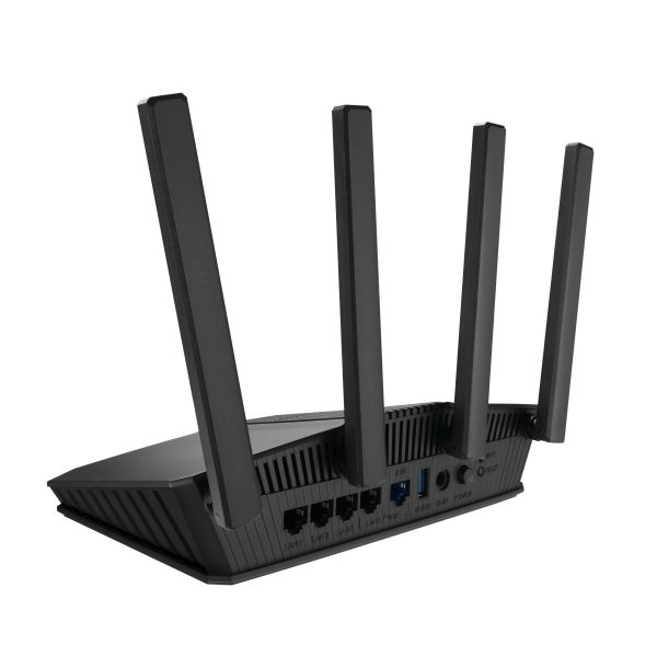 ASUS RT-BE58U V2 draadloze router 2.5 Gigabit Ethernet Dual-band (2.4 GHz / 5 GHz) Zwart (90IG0A70-MO9C00)