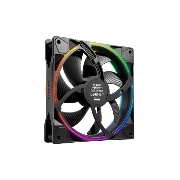 be quiet! Light Wings 140 mm PWM Reverse Black Computer behuizing Ventilator 14 cm Zwart 1 stuk(s) (BL134)
