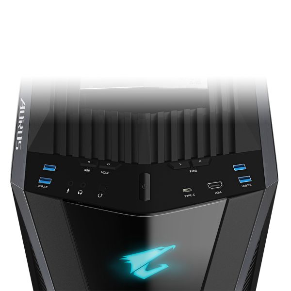 GIGABYTE AORUS C700 GLASS Full Tower Zwart (GB-AC700)
