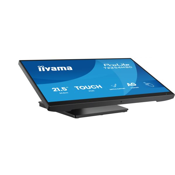 iiyama T2254MSC-B2AG computer monitor 54,6 cm (21.5") 1920 x 1080 Pixels Full HD LED Touchscreen Zwart (T2254MSC-B2AG)