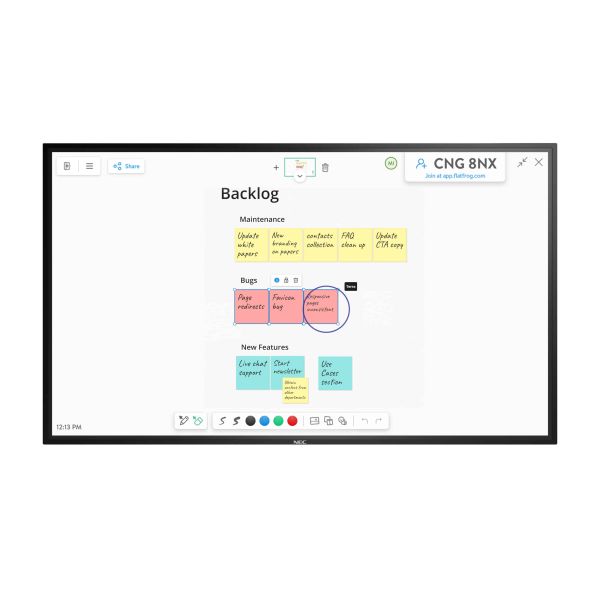 NEC MultiSync M861 IGB Digitale signage flatscreen 2,18 m (86") LCD 500 cd/m² 4K Ultra HD Zwart Touchscreen 24/7 (60005949)