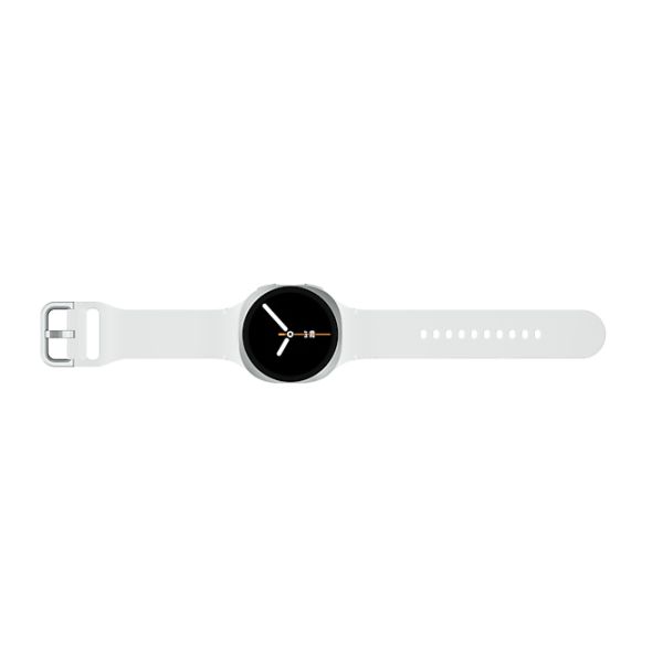 Samsung Galaxy Watch 8 3,3 cm (1.3") AMOLED 40 mm Digitaal 438 x 438 Pixels Touchscreen Zilver Wifi GPS (SM-L320NZSAEUE)