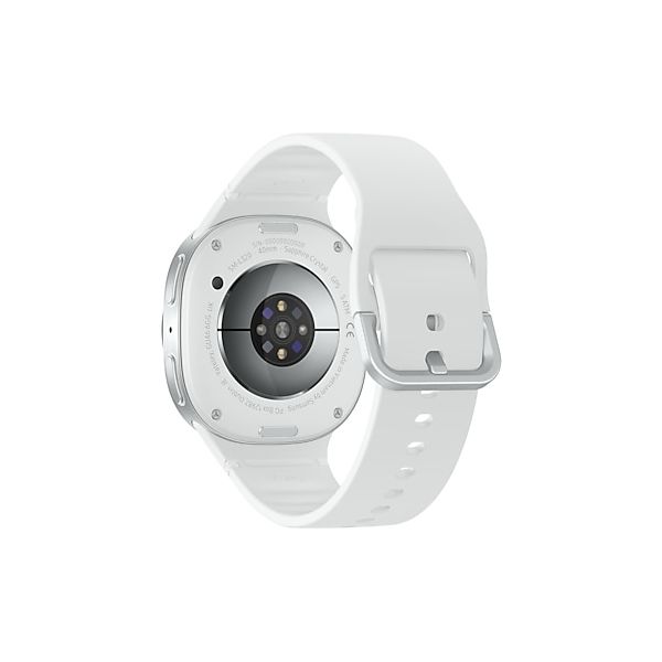 Samsung Galaxy Watch 8 3,3 cm (1.3") AMOLED 40 mm Digitaal 438 x 438 Pixels Touchscreen Zilver Wifi GPS (SM-L320NZSAEUE)