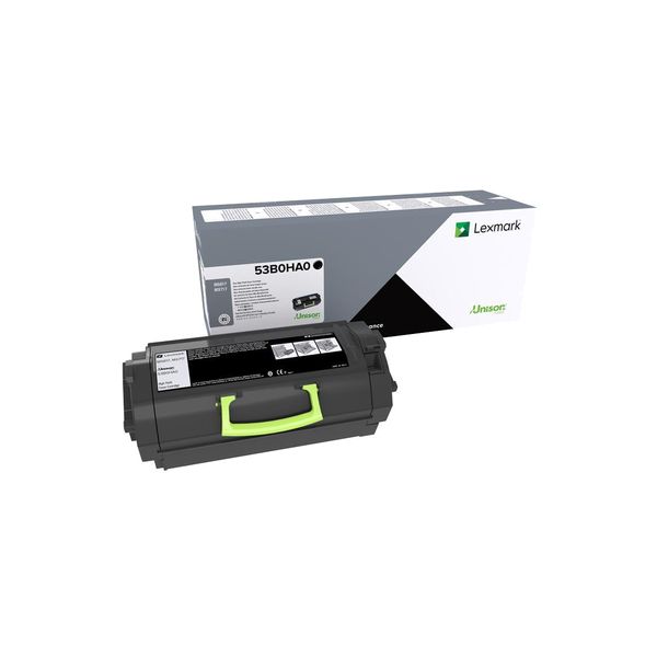 Lexmark 53B0HA0 tonercartridge 1 stuk(s) Origineel Zwart (53B0HA0) Lexmark 53B0HA0 tonercartridge 1 stuk(s) Origineel Zwart (53B0HA0)