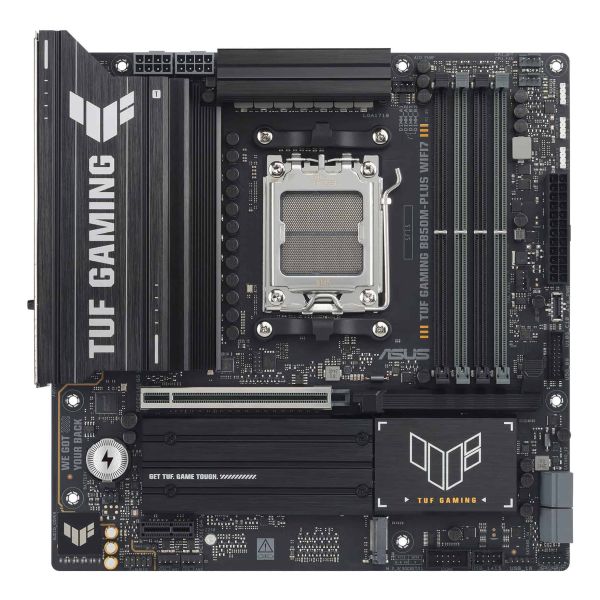 ASUS TUF GAMING B850M-PLUS WIFI7 AMD B850 Socket AM5 micro ATX (90MB1MU0-M0EAY0) ASUS TUF GAMING B850M-PLUS WIFI7 AMD B850 Socket AM5 micro ATX (90MB1MU0-M0EAY0)