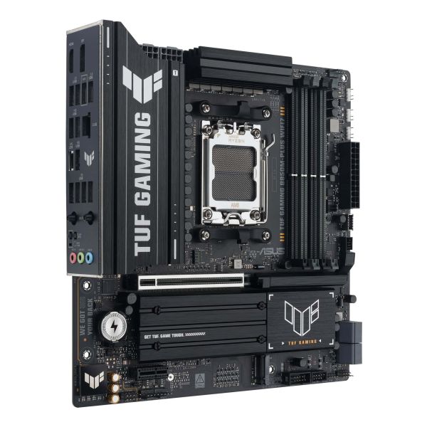 ASUS TUF GAMING B850M-PLUS WIFI7 AMD B850 Socket AM5 micro ATX (90MB1MU0-M0EAY0)  ASUS TUF GAMING B850M-PLUS WIFI7 AMD B850 Socket AM5 micro ATX (90MB1MU0-M0EAY0)