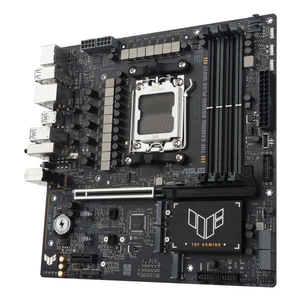 ASUS TUF GAMING B850M-PLUS WIFI7 AMD B850 Socket AM5 micro ATX (90MB1MU0-M0EAY0)  ASUS TUF GAMING B850M-PLUS WIFI7 AMD B850 Socket AM5 micro ATX (90MB1MU0-M0EAY0)