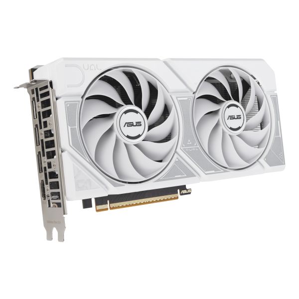 ASUS Dual -RTX5060-O8G-WHITE NVIDIA GeForce RTX 5060 8 GB GDDR7 (90YV0N15-M0NA00) 13/16 ASUS Dual -RTX5060-O8G-WHITE NVIDIA GeForce RTX 5060 8 GB GDDR7