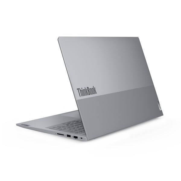 Lenovo ThinkBook 16 G8 IRL Intel Core 5 210H Laptop 40,6 cm (16") WUXGA 16 GB DDR5-SDRAM 512 GB SSD Wi-Fi 6E (802.11ax) Windows 11 Pro Engels Grijs (21SH006EMH)