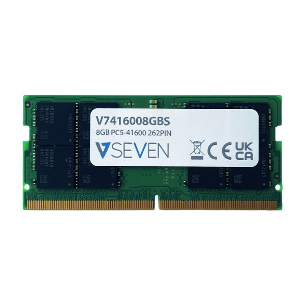 V7 V7416008GBS geheugenmodule 8 GB 1 x 8 GB DDR5 (V7416008GBS) V7 V7416008GBS geheugenmodule 8 GB 1 x 8 GB DDR5 (V7416008GBS)