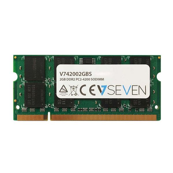 V7 V742002GBS geheugenmodule 2 GB 1 x 2 GB DDR2 (V742002GBS)