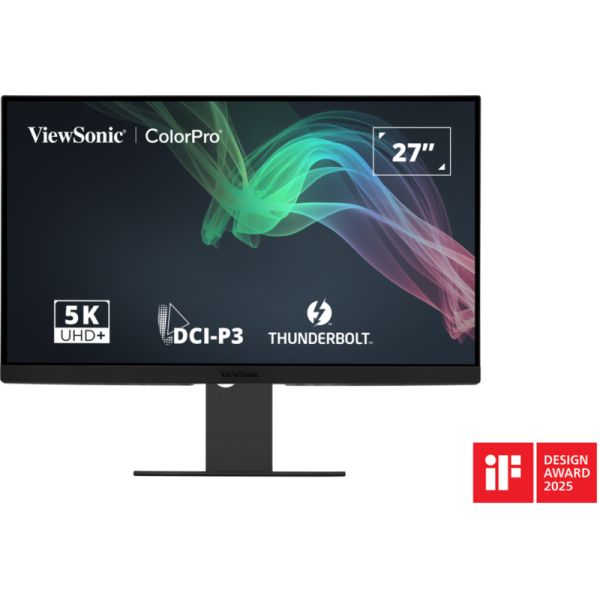 Viewsonic VP2788-5K computer monitor 68,6 cm (27") 5120 x 2880 Pixels 5K Ultra HD LED Zwart (VP2788-5K (VS20204))