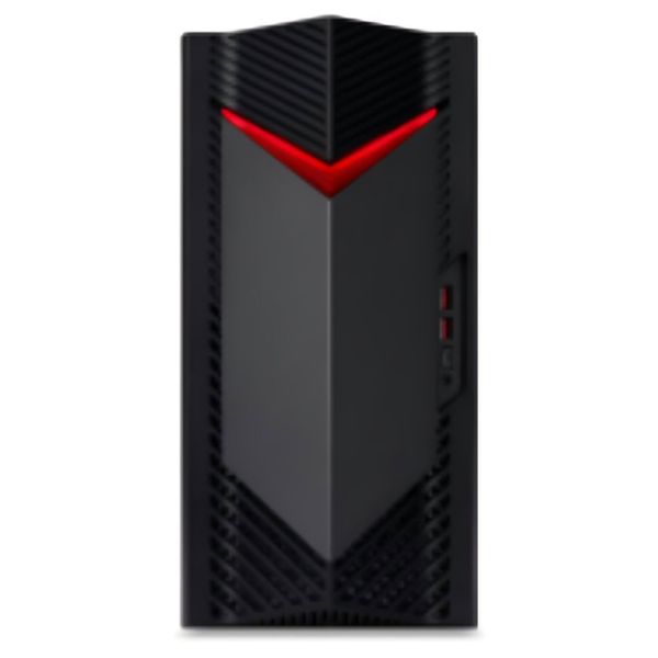 Acer Nitro 50 (N50-660) Intel Core Ultra 7 265F 32 GB DDR5-SDRAM 1 TB SSD NVIDIA GeForce RTX 5060 Windows 11 Home Desktop PC Zwart, Rood (DG.E4FEG.006)
