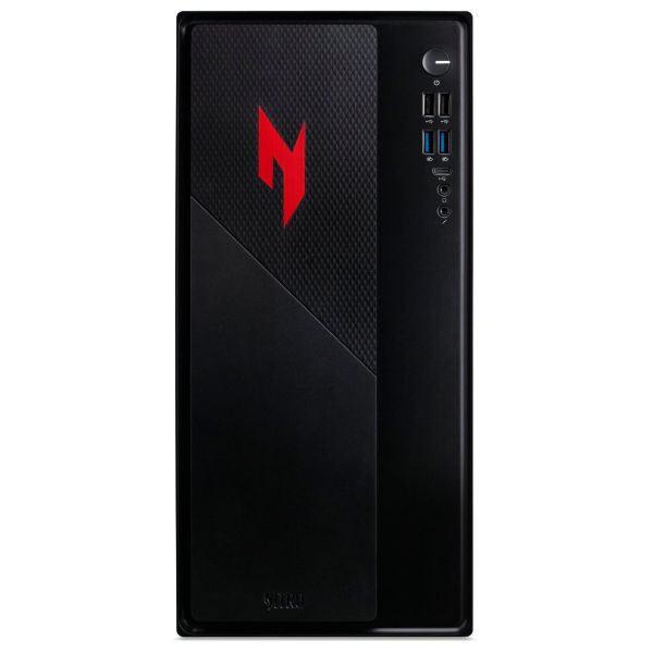 Acer Nitro 50 (N50-660) Intel Core Ultra 7 265F 32 GB DDR5-SDRAM 1 TB SSD NVIDIA GeForce RTX 5060 Windows 11 Home Desktop PC Zwart, Rood (DG.E4FEG.006)