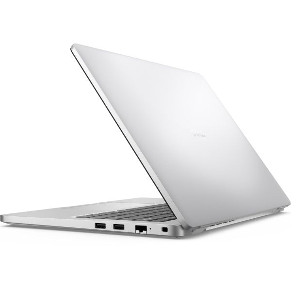DELL Pro PC14250 Intel Core Ultra 5 235U Laptop 35,6 cm (14") Full HD+ 16 GB DDR5-SDRAM 512 GB SSD Wi-Fi 6E (802.11ax) Windows 11 Pro Duits Platina (FV71D)