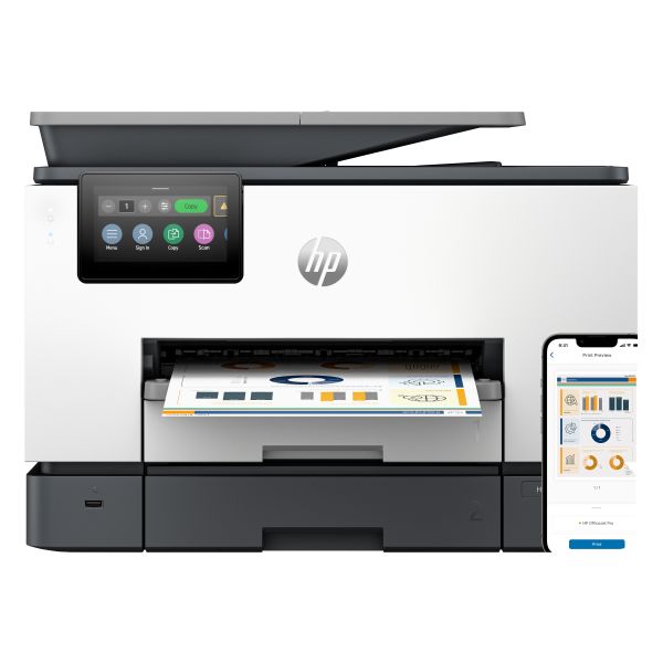 HP OfficeJet Pro 9130b Draadloos All-in-One Kleur Printer, Dubbelzijdig printen; Kopieerapparaat, Scanner (4U561B) HP OfficeJet Pro 9130b Draadloos All-in-One Kleur Printer, Dubbelzijdig printen; Kopieerapparaat, Scanner (4U561B)