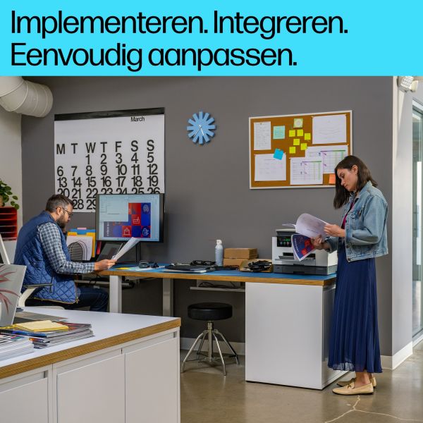HP OfficeJet Pro 9130b Draadloos All-in-One Kleur Printer, Dubbelzijdig printen; Kopieerapparaat, Scanner (4U561B)