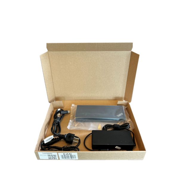 upcycle it Lenovo ThinkPad USB-C Dock (Refurbished) Hybrid USB-C with USB-A Dock - 2 x HDMI, 2 x DP - GigE Bedraad Zwart (40AF0135EU-RFB)