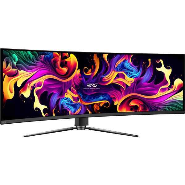 MSI MPG 491CQP QD-OLED computer monitor 124,5 cm (49") 5120 x 1440 Pixels DQHD Zwart (9S6-3FA84T-001)