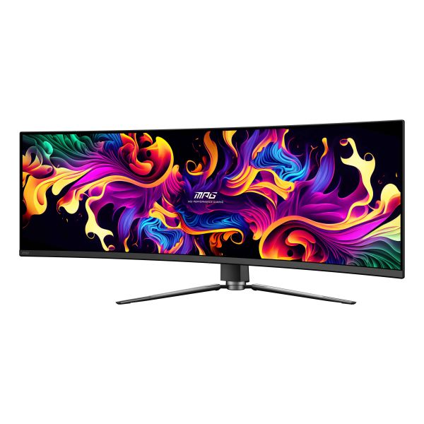 MSI MPG 491CQP QD-OLED computer monitor 124,5 cm (49") 5120 x 1440 Pixels DQHD Zwart (9S6-3FA84T-001)