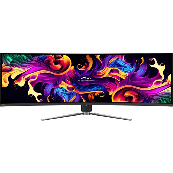 MSI MPG 491CQP QD-OLED computer monitor 124,5 cm (49") 5120 x 1440 Pixels DQHD Zwart (9S6-3FA84T-001)