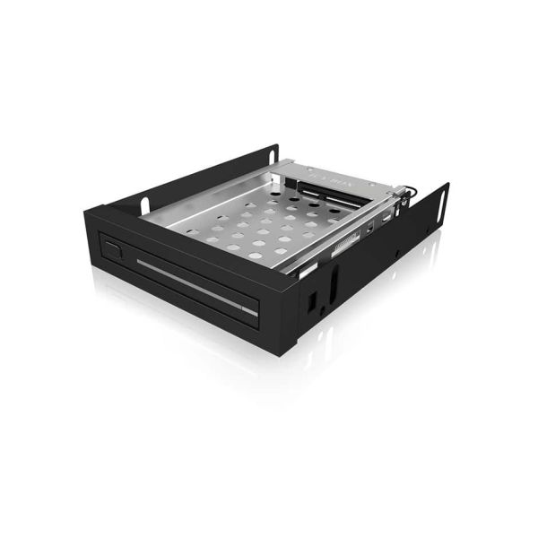 ICY BOX IB-2216StS 8,89 cm (3.5") Opslagschijflade Zwart (IB-2216STS)