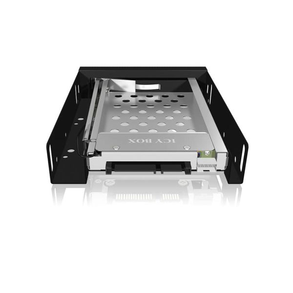 ICY BOX IB-2216StS 8,89 cm (3.5") Opslagschijflade Zwart (IB-2216STS)