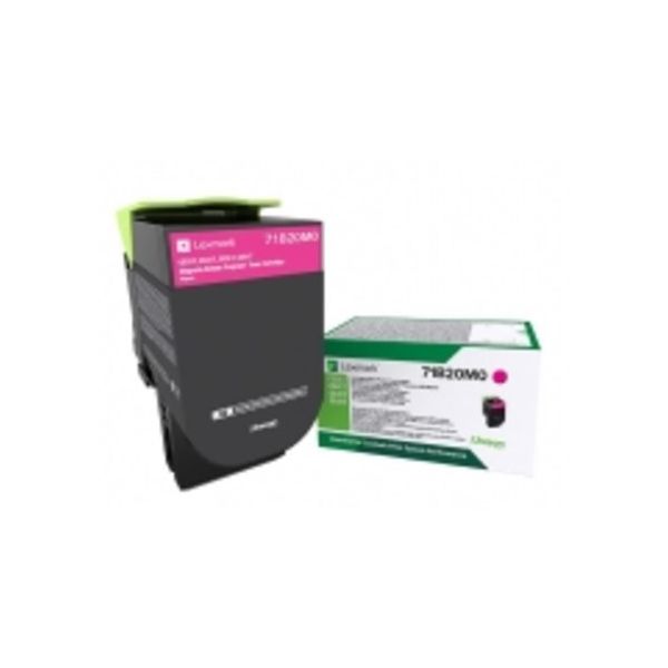 Lexmark 71B20M0 tonercartridge 1 stuk(s) Origineel Magenta (71B20M0) Lexmark 71B20M0 tonercartridge 1 stuk(s) Origineel Magenta (71B20M0)