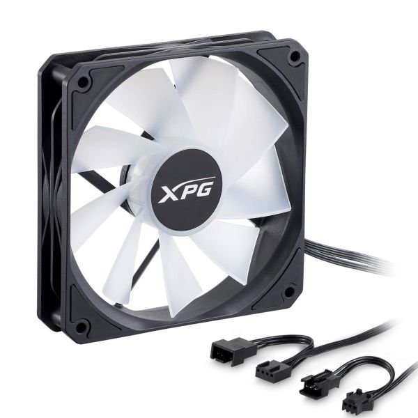 XPG VENTO R 120 ARGB PWM Computer behuizing Ventilator 12 cm Zwart 1 stuk(s) (75261400)