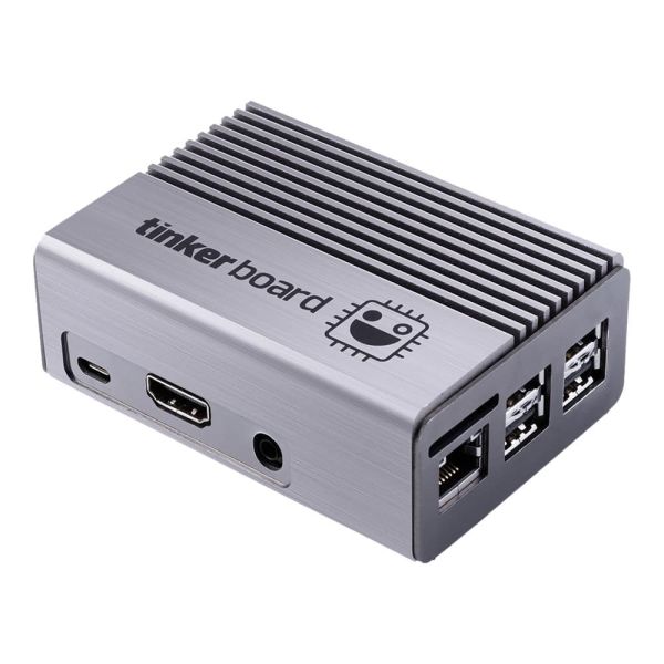 ASUS Tinker Fanless Aluminum Case Hoes(je) Zilver (90AN01U0-M0XAY0)
