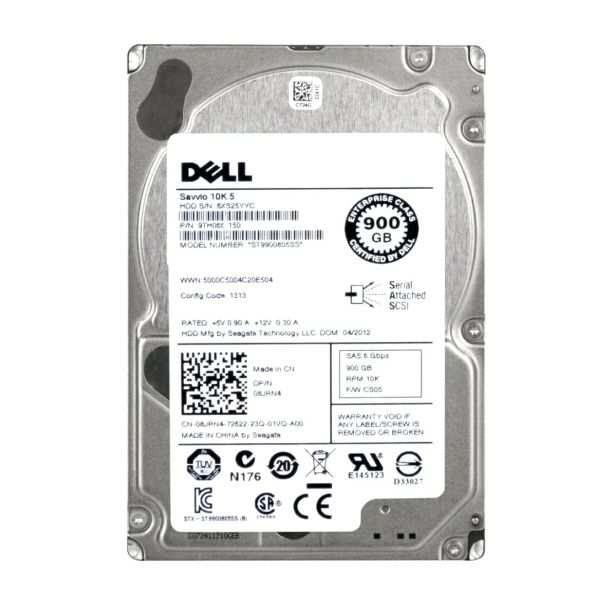 HP Savvio 900GB 10K SAS 6Gbps SFF (665749-001-RFB)
