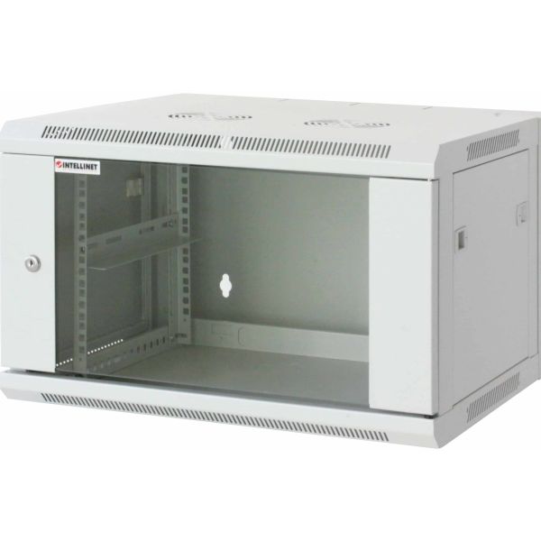 Intellinet 711746 rack 6U Wandrek Grijs (711746) Intellinet 711746 rack 6U Wandrek Grijs (711746)