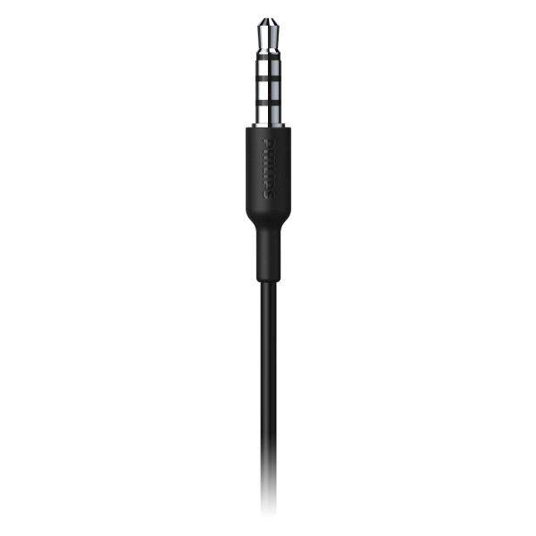 Philips TAA1105BK/00 hoofdtelefoon/headset Bedraad oorhaak, In-ear Sporten Zwart (TAA1105BK/00)