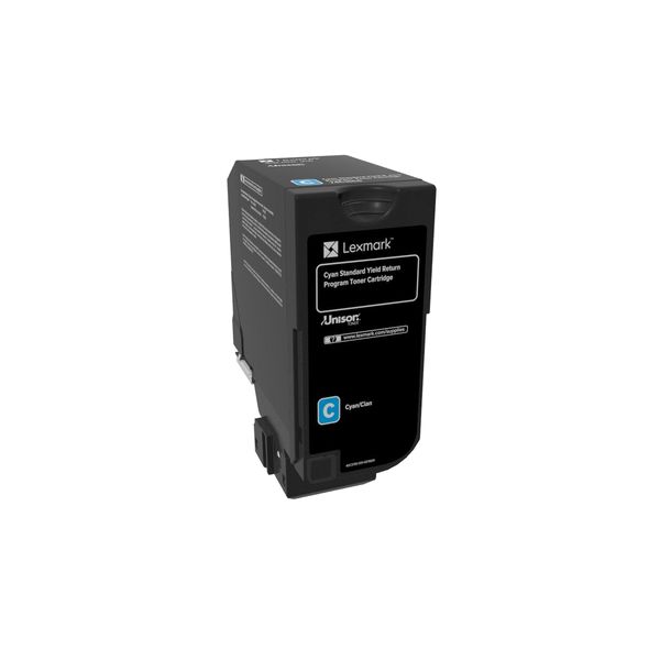 Lexmark 74C2SC0 tonercartridge 1 stuk(s) Origineel Cyaan (74C2SC0) Lexmark 74C2SC0 tonercartridge 1 stuk(s) Origineel Cyaan (74C2SC0)