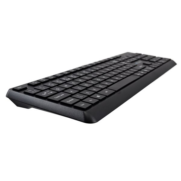 V7 CKU350UK toetsenbord Inclusief muis Universeel USB QWERTY Brits Engels Zwart (CKU350UK)