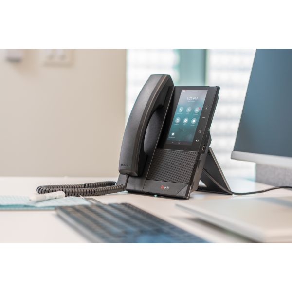 Poly CCX 500 Business Media Phone met ondersteuning voor Open SIP en PoE (82Z78AA)
