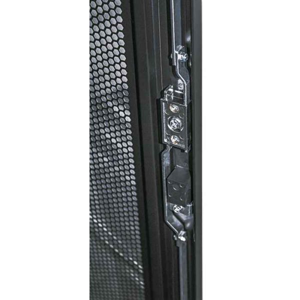 Intellinet 19" serverkast vrijstaand, 42U, 800x1000 mm (breedte x diepte), zwart, bouwpakket (flatpack), max. 1500 kg, meerpuntsdeurslot, 1 slot per zijpaneel, bruikbare diepte 123–773 mm, IP20, staal (713276) Intellinet 19" serverkast vrijstaand, 42U, 800x1000 mm (breedte x diepte), zwart, bouwpakket (flatpack), max. 1500 kg, meerpuntsdeurslot, 1 slot per zijpaneel, bruikbare diepte 123–773 mm, IP20, staal
