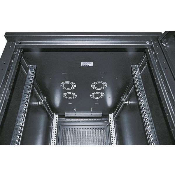 Intellinet 713283 rack 42U Vrijstaande rek Zwart (713283)
