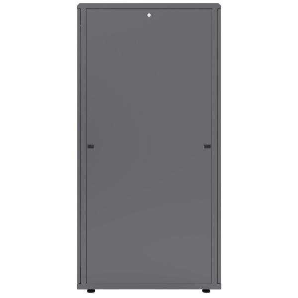 Intellinet 19" serverkast vrijstaand, 47U, 800x1000 mm (breedte x diepte), zwart, bouwpakket (flatpack), max. 1500 kg, meerpuntsdeurslot, 1 slot per zijpaneel, bruikbare diepte 123–773 mm, IP20, staal