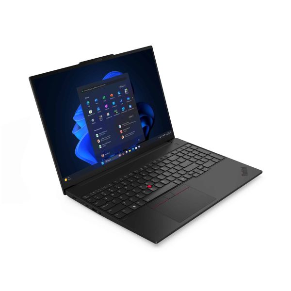 Lenovo ThinkPad E16 Gen 3 (Intel) Intel Core Ultra 5 225U Laptop 40,6 cm (16") WUXGA 16 GB DDR5-SDRAM 512 GB SSD Wi-Fi 6E (802.11ax) Windows 11 Pro Duits Zwart (21SR000PGE)