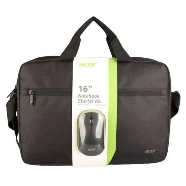 Acer GP.ACC11.03V laptoptas 40,6 cm (16") Aktetas Zwart (GP.ACC11.03V)