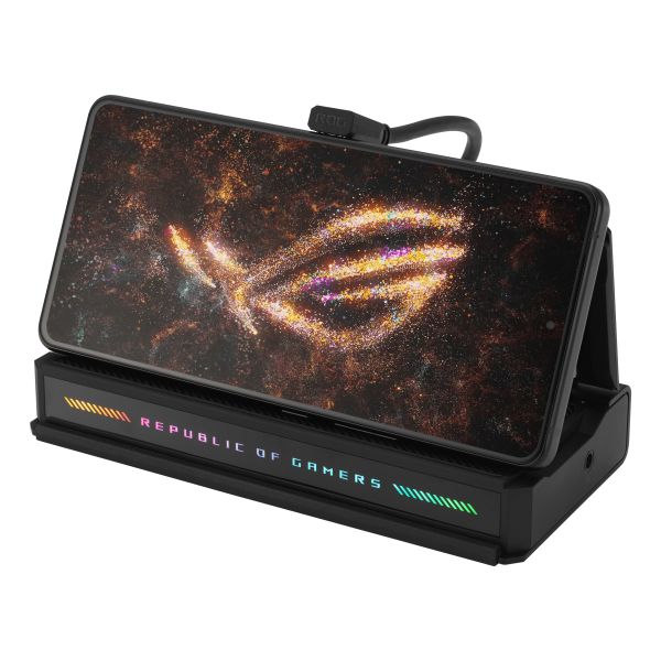 ASUS ROG Bulwark Dock (2025) DG300 dockingstation voor mobiel apparaat Tablet/smartphone/laptop Zwart (90XB0A4N-BDS000)