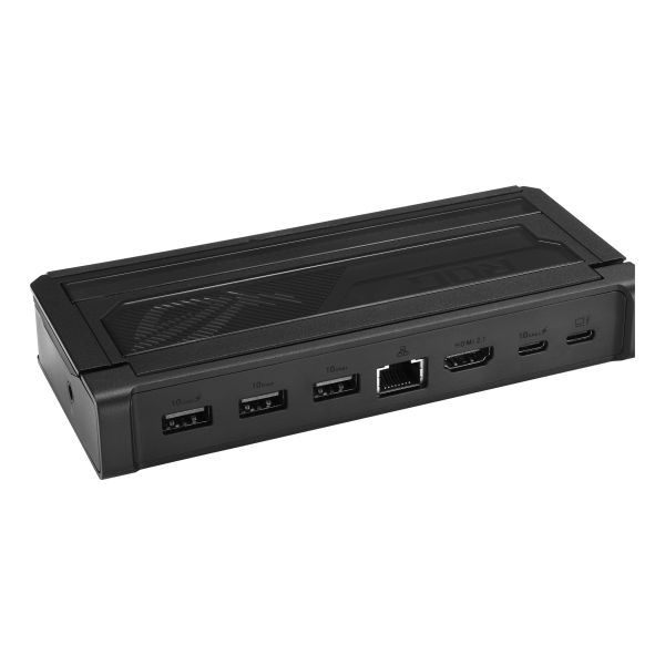 ASUS ROG Bulwark Dock (2025) DG300 dockingstation voor mobiel apparaat Tablet/smartphone/laptop Zwart (90XB0A4N-BDS000)
