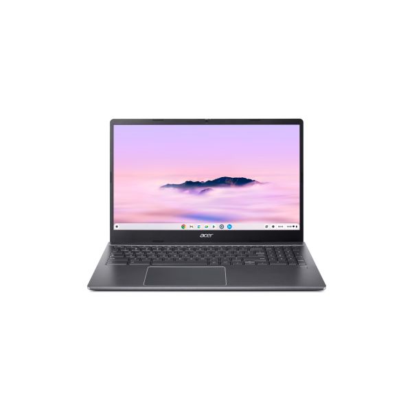 Acer Chromebook CBE595-2T-55NF Intel Core 5 120U 39,6 cm (15.6") Touchscreen Full HD 8 GB LPDDR5x-SDRAM 256 GB SSD Wi-Fi 6E (802.11ax) ChromeOS Grijs (NX.KW4EH.001)